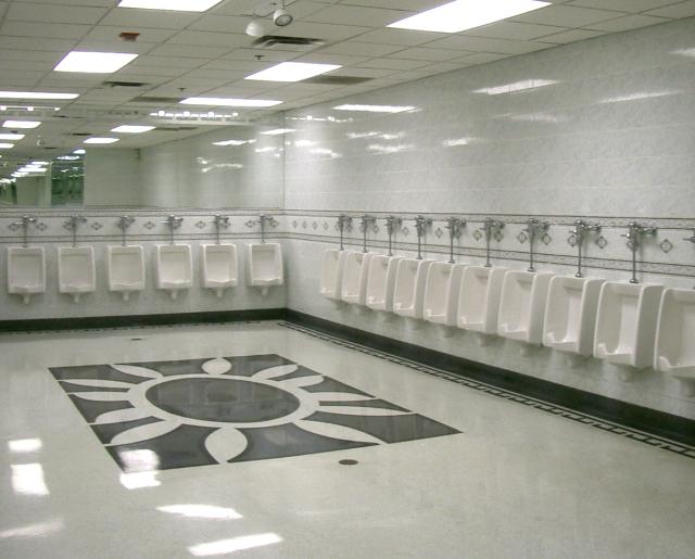 The Urinals Of Donald E Stephens Convention Center